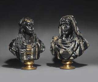 Giulio Tadolini - North African Nobleman and Woman