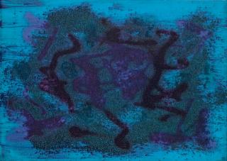 Giulio Turcato - Cangiante blu