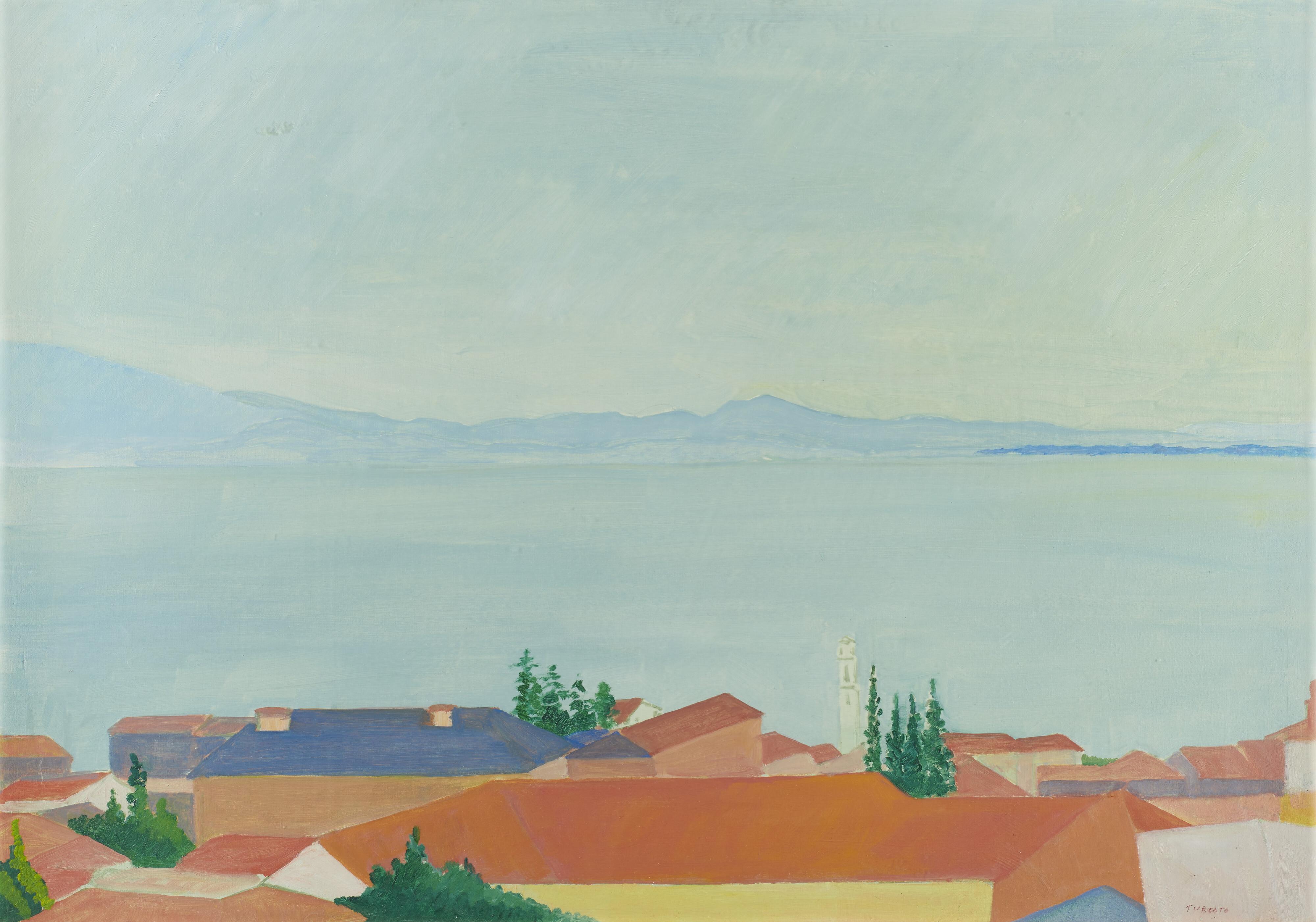 Giulio Turcato - Veduta del Garda
