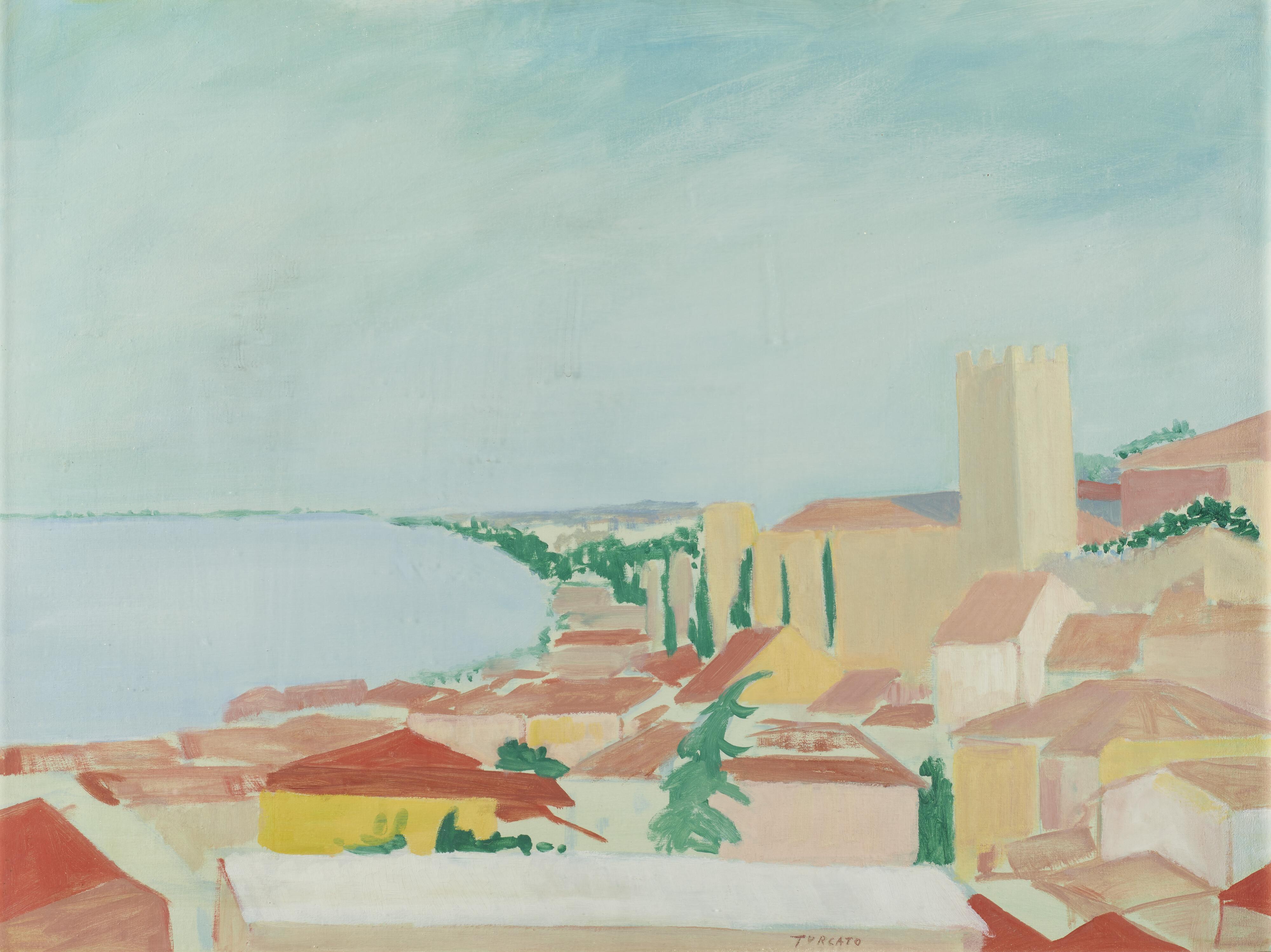 Giulio Turcato - Veduta del Garda