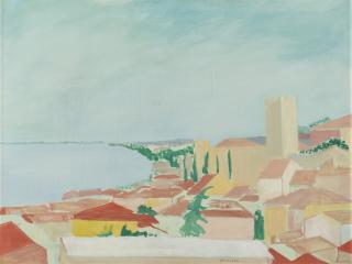 Giulio Turcato - Veduta del Garda