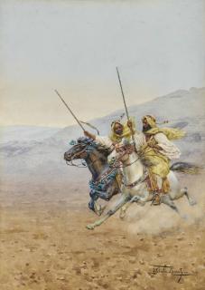 Giulo Rosati - Two horsemen