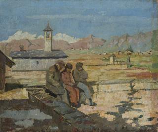 Giuseppe Amisani - Chiacchere dopo la messa