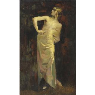 Giuseppe Amisani - La Modella