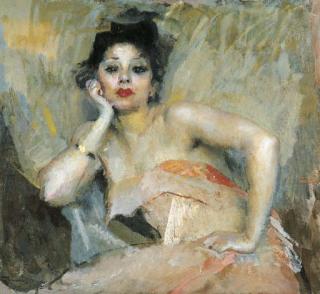 Giuseppe Amisani - La modella