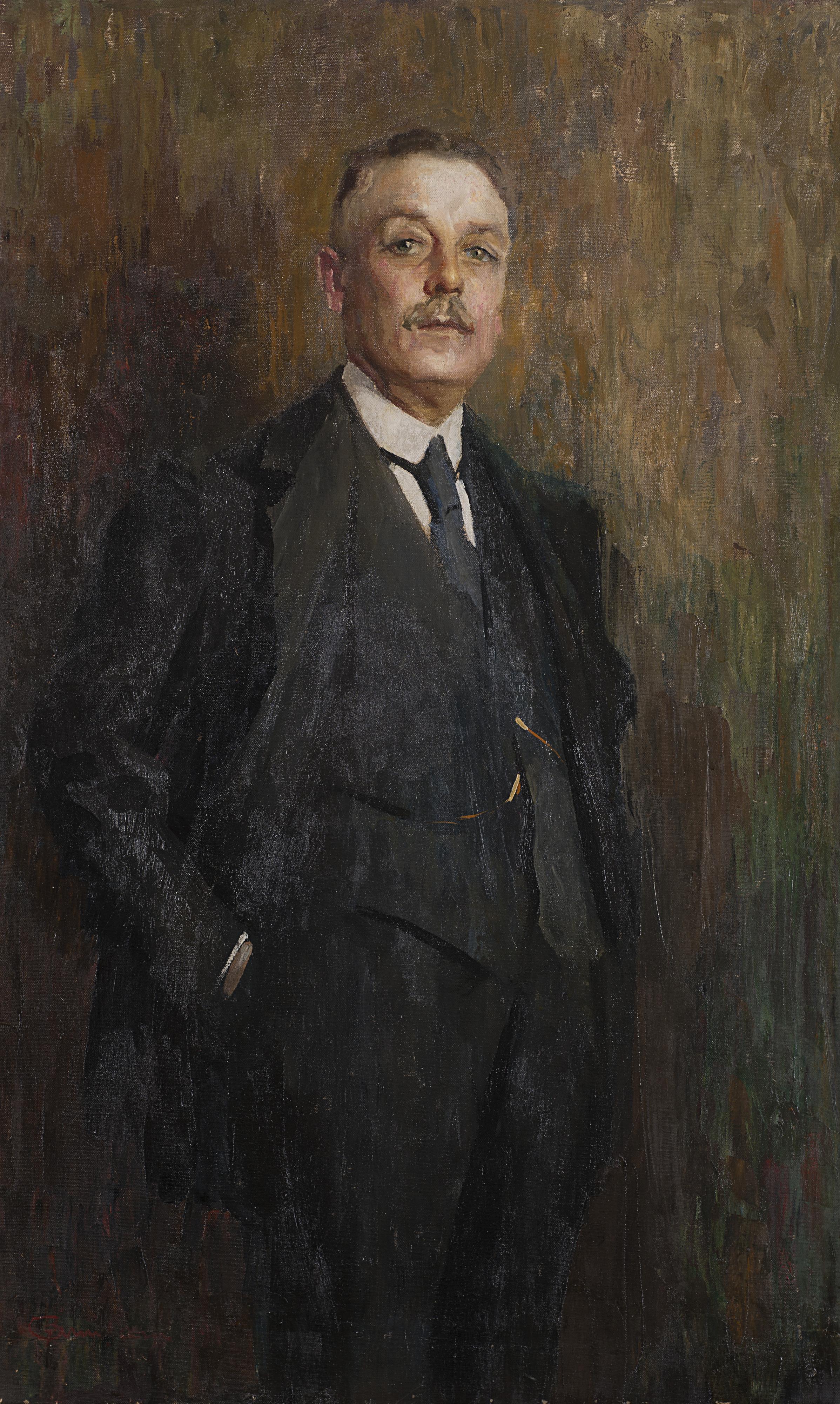 Giuseppe Amisani - Ritratto di Giuseppe Fermi, zio di Enrico Fermi Premio Nobel per la fisica