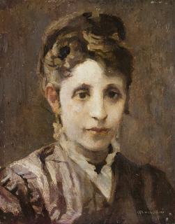 Giuseppe Amisani - Ritratto femminile