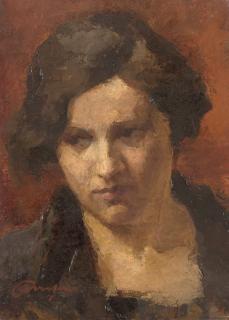 Giuseppe Amisani - Ritratto femminile