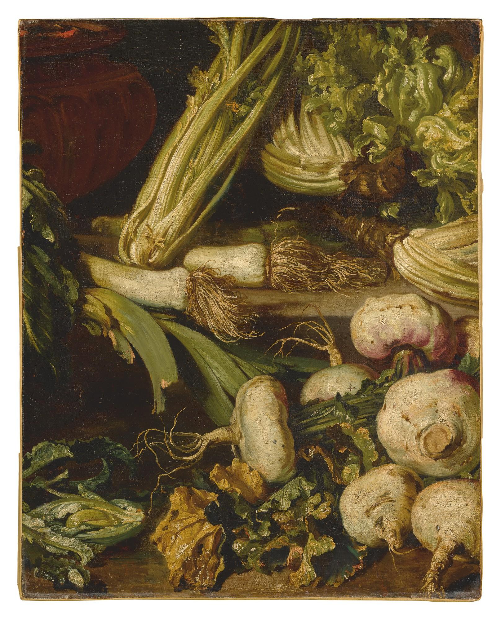 Giuseppe Antonio Pianca - Still Life Of Vegetables