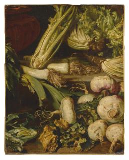 Giuseppe Antonio Pianca - Still Life Of Vegetables