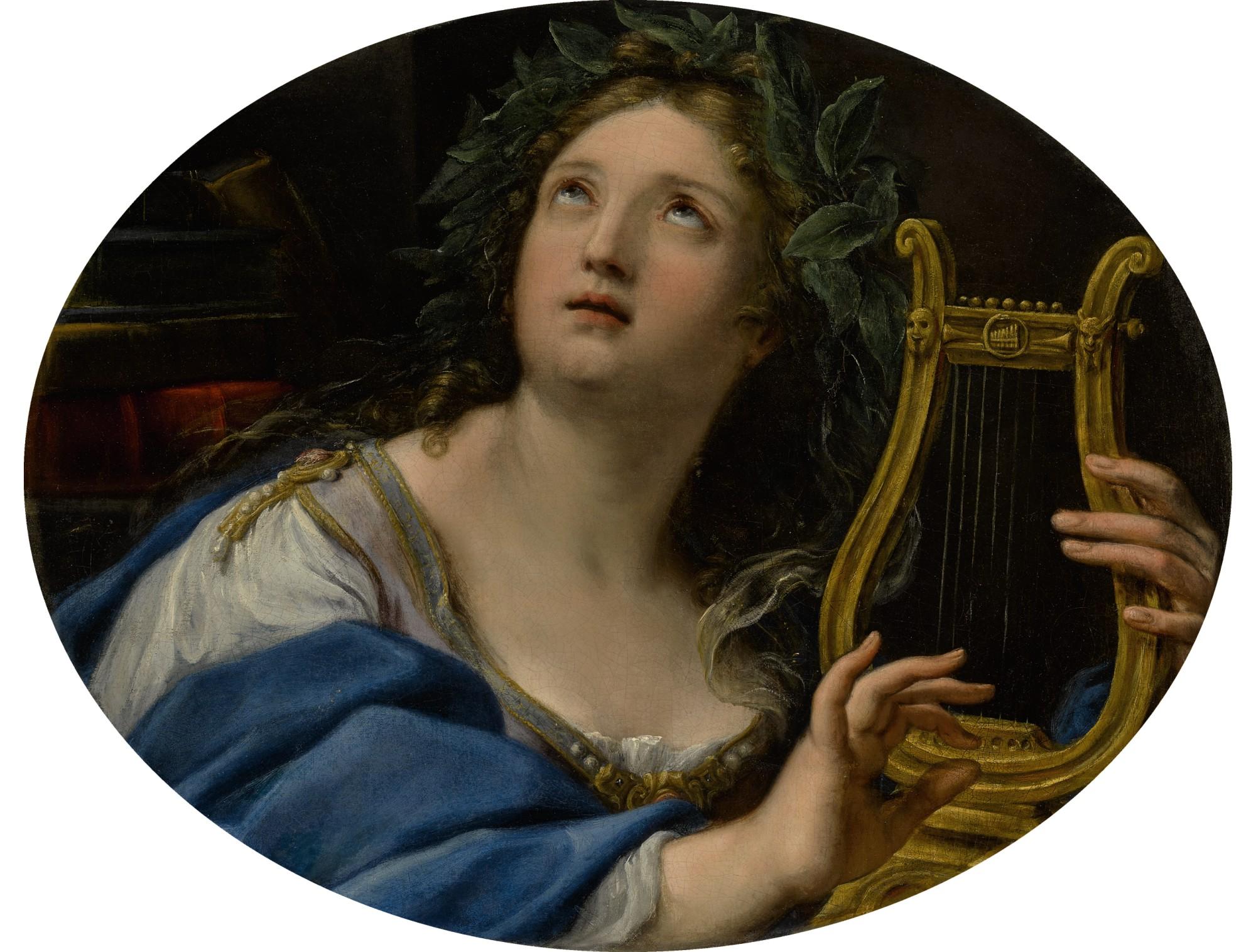 Giuseppe Bartolomeo Chiari - The Muse, Erato