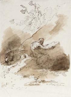 Giuseppe Bernadino Bison - Saint Jerome in the desert