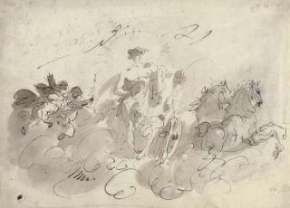 Giuseppe Bernardino Bison - Phoebus Apollo in his chariot