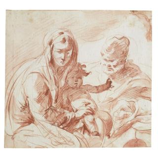 Giuseppe Bernardino Bison - The Holy Family