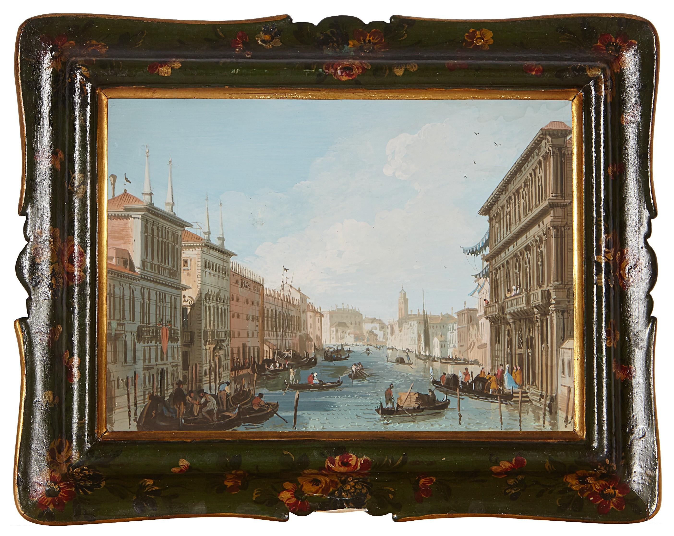 Giuseppe Bernardino Bison - Venice, view of the Canal Grande from Palazzo Vendramin-Calergi