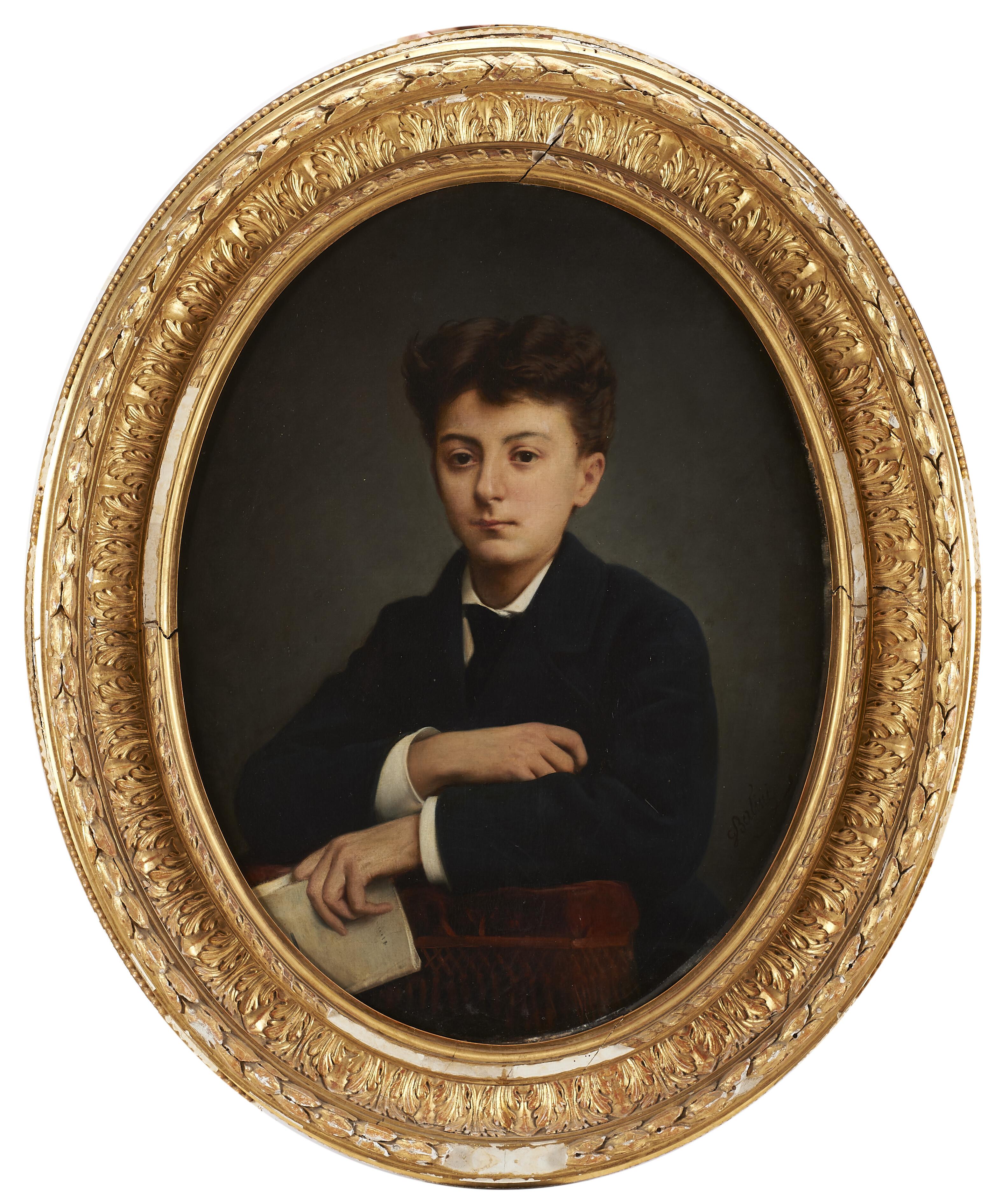Giuseppe Bertini - Ritratto di fanciullo