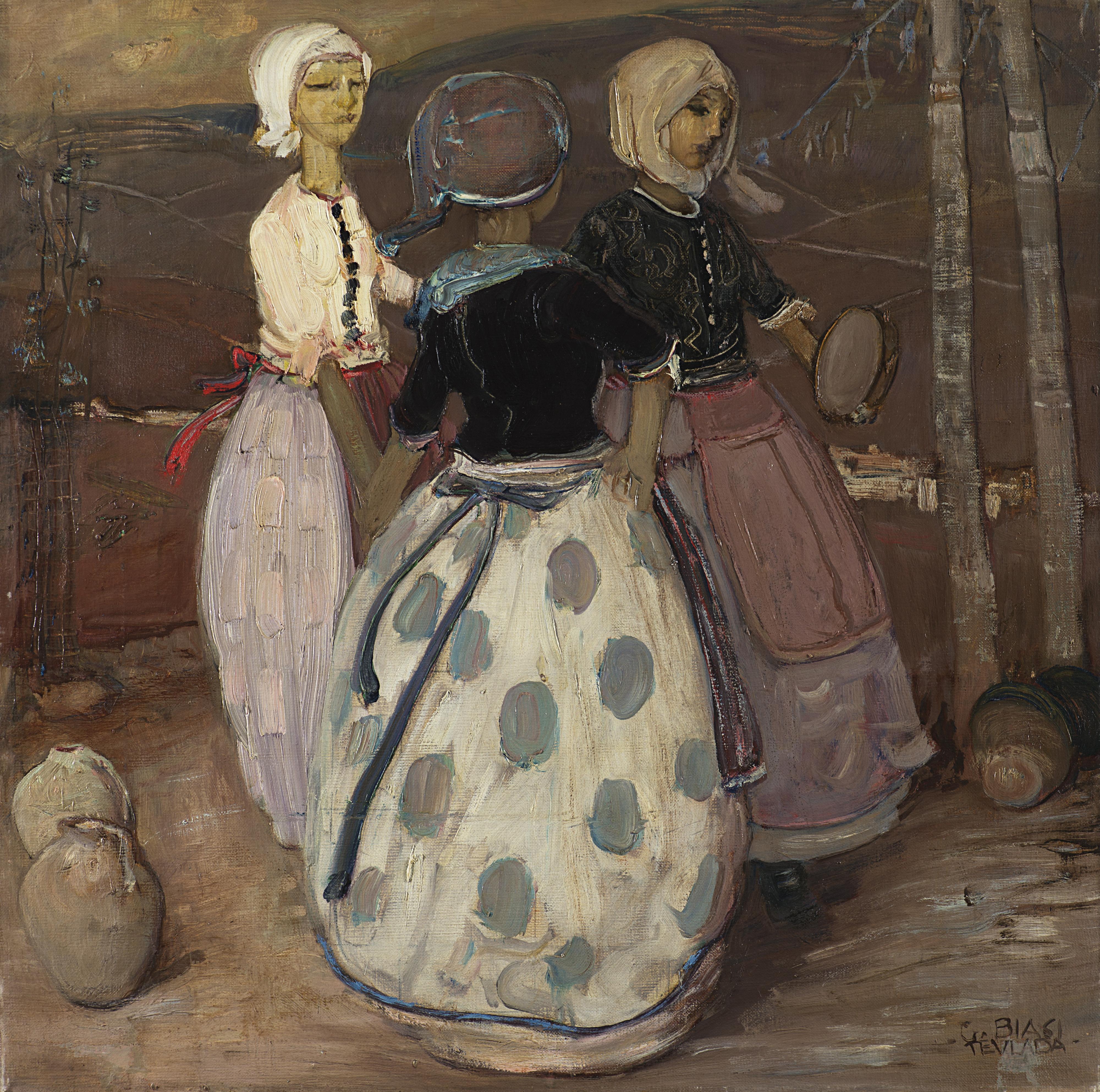 Giuseppe Biasi da Teulada - Danzatrici e suonatrice