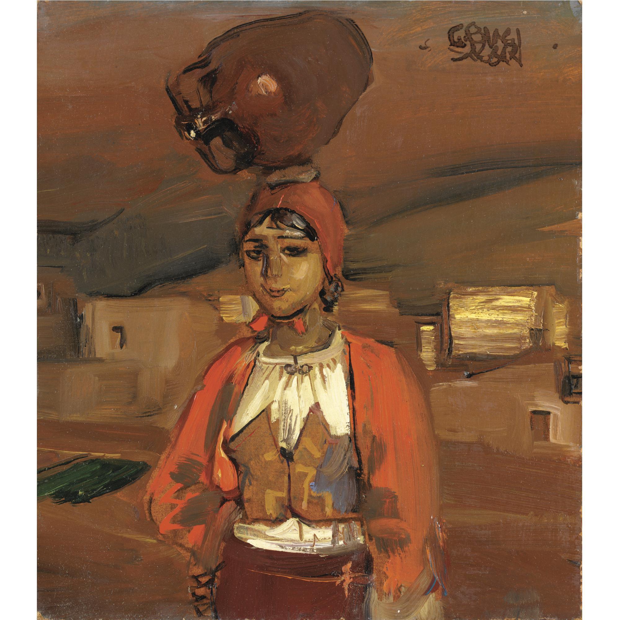 Giuseppe Biasi detto Biasi da Teulada - Portatrice D\'Acqua