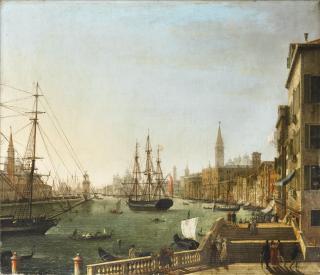 Giuseppe Borsato - Grand Canal, Venice