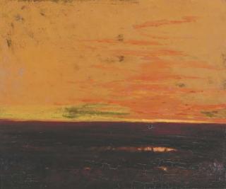 Giuseppe Cadenasso - Sunset Over A Marsh