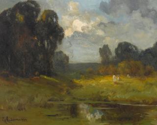 Giuseppe Cadenasso - Windy day in the country