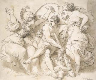 Giuseppe Cades - Hercules At The Crossroads