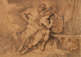 Giuseppe Cades - THE EDUCATION OF ACHILLES BY CHIRON