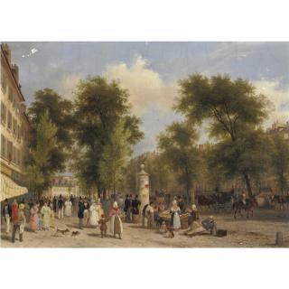 Giuseppe Canella - Grands Boulevards, Paris