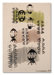 Giuseppe Capogrossi - Senza titolo