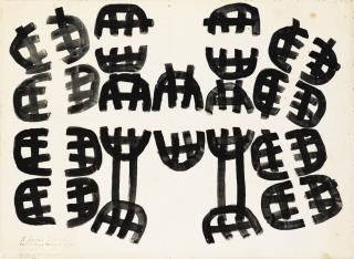 Giuseppe Capogrossi - Senza titolo