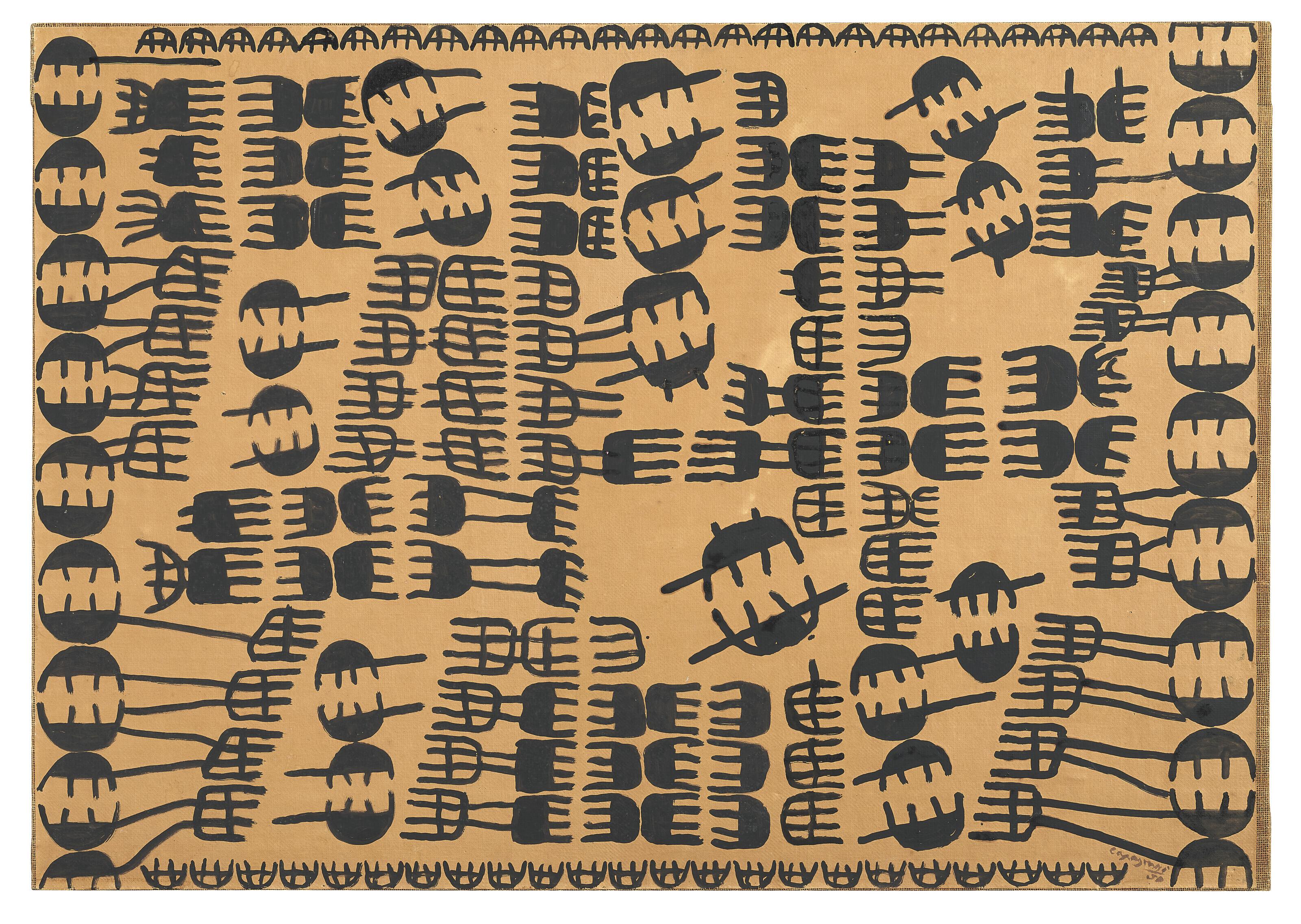 Giuseppe Capogrossi - Superficie AC/470/OT