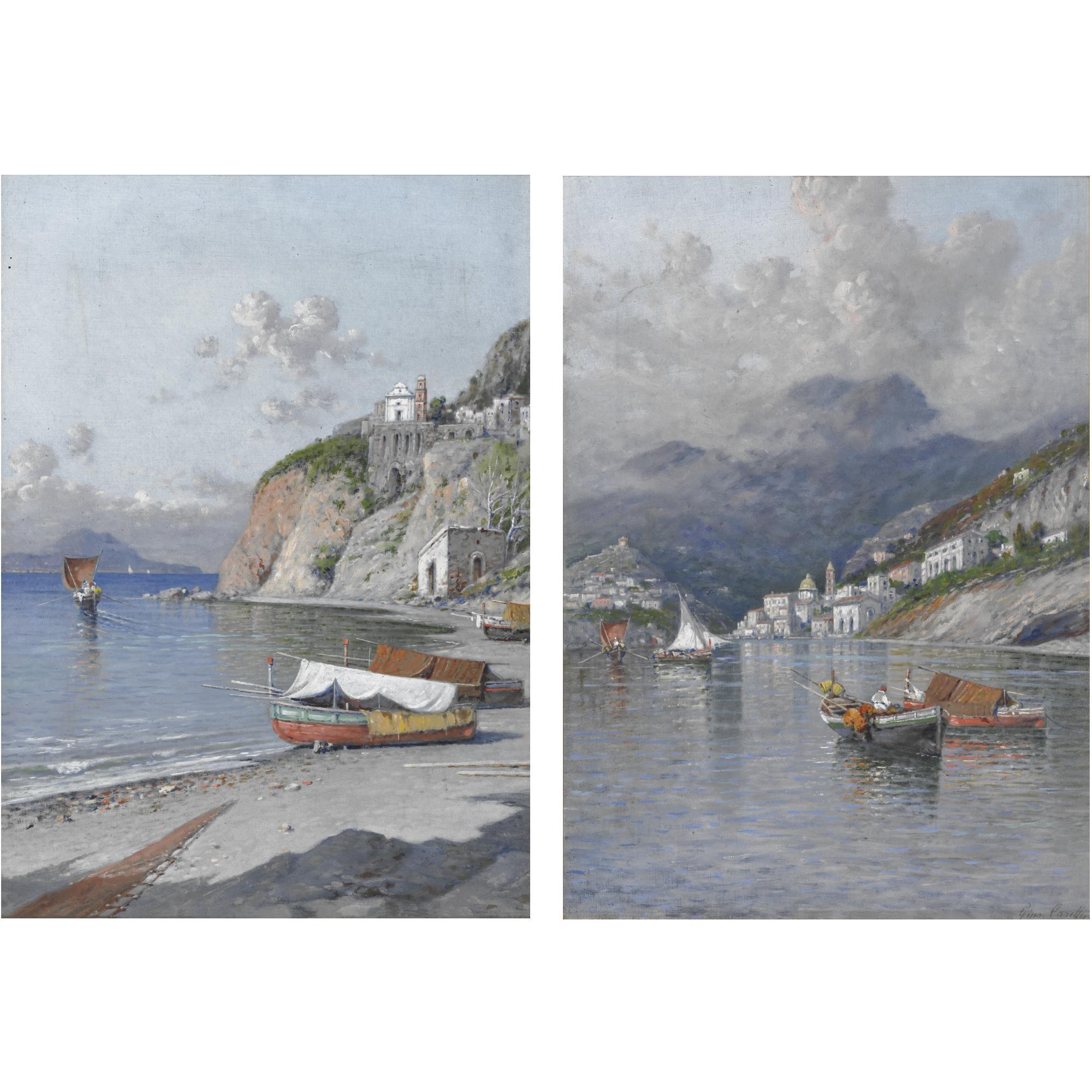 Giuseppe Carelli - Vedute Della Costiera Amalfitana