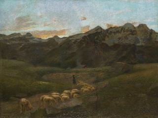 Giuseppe Carozzi - Il ritorno del gregge