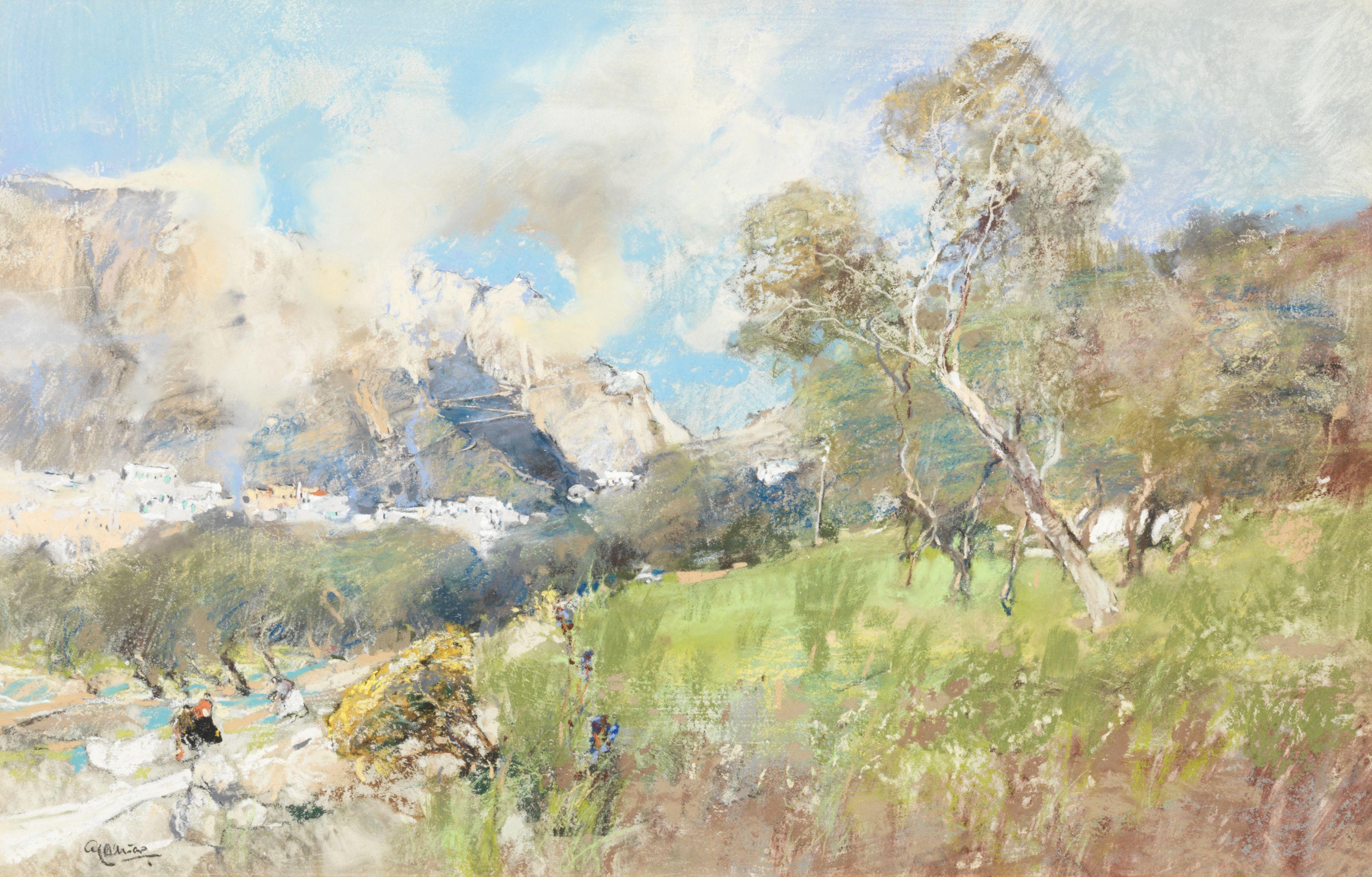 Giuseppe Casciaro - View of Capri