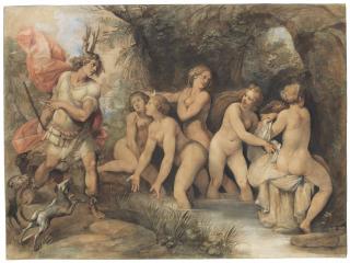 Giuseppe Cesari, Called Cavaliere D\'Arpino - Diana and Actaeon