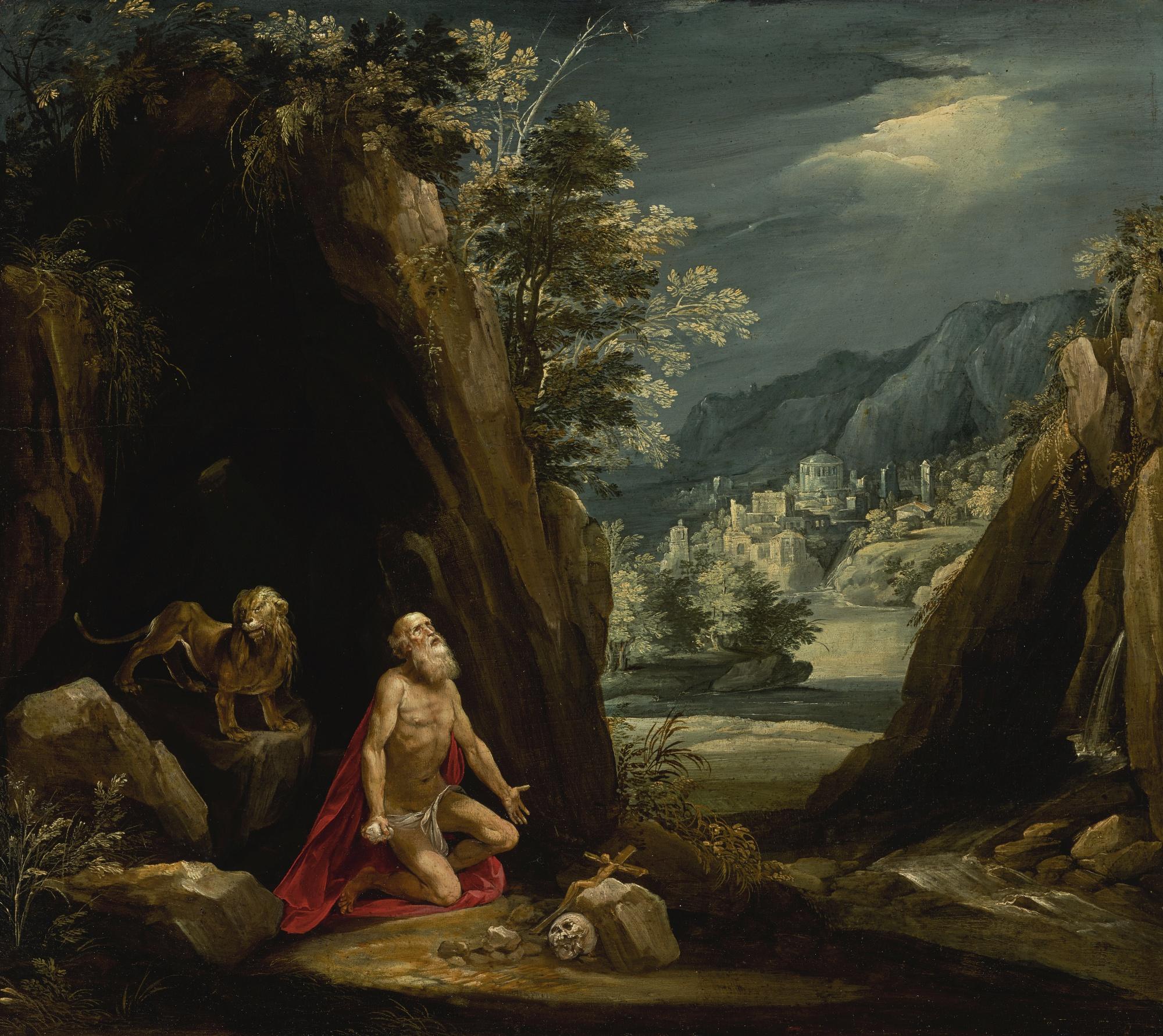 Giuseppe Cesari - Saint Jerome In The Desert