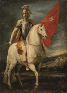 Giuseppe Cesari - Saint Louis Of Toulouse On Horseback
