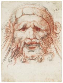 Giuseppe Cesari - The head of a satyr