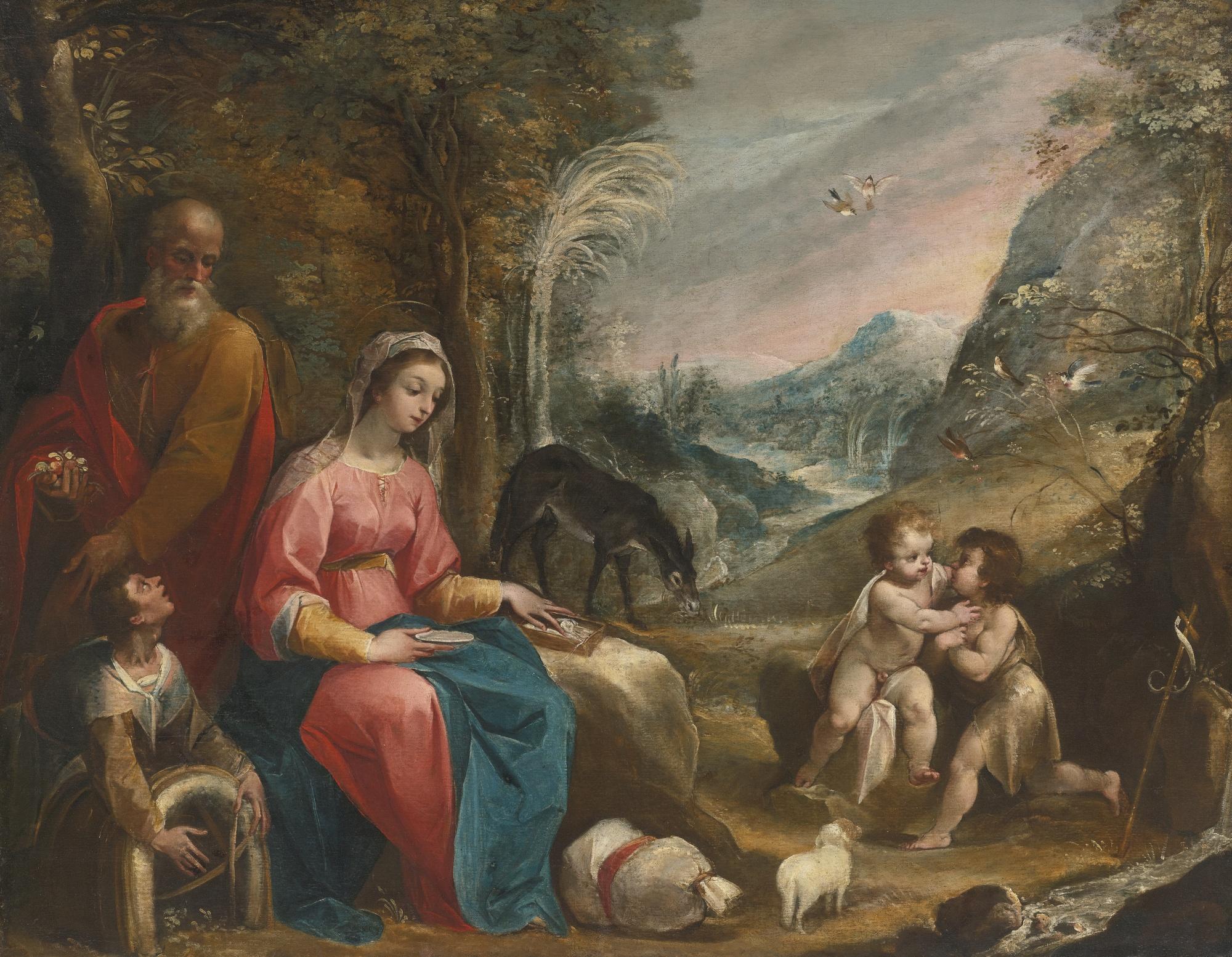 Giuseppe Cesari - The Rest On The Flight Into Egypt