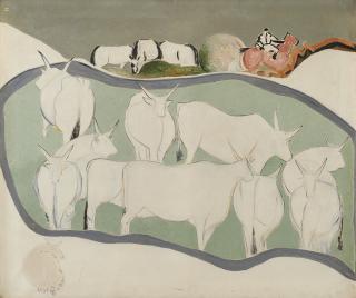 Giuseppe Cesetti - Buoi