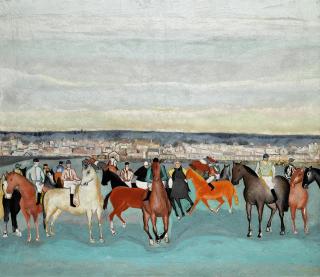 Giuseppe Cesetti - Fantini sui tetti di Roma