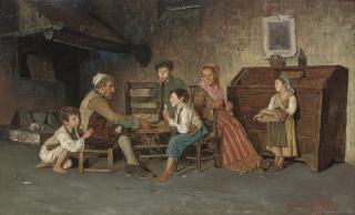 Giuseppe Constantini - A game of cards