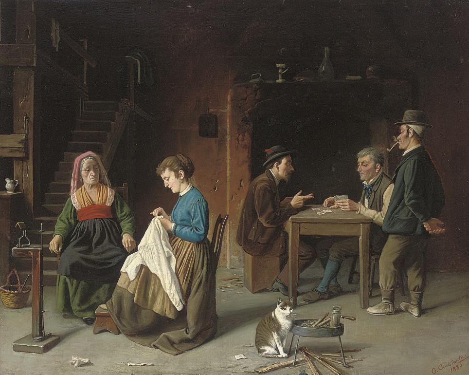 Giuseppe Constantini - A relaxing afternoon