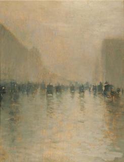 Giuseppe de Nittis - Giorno di Nebbia A Londra (Foggy Day In London)