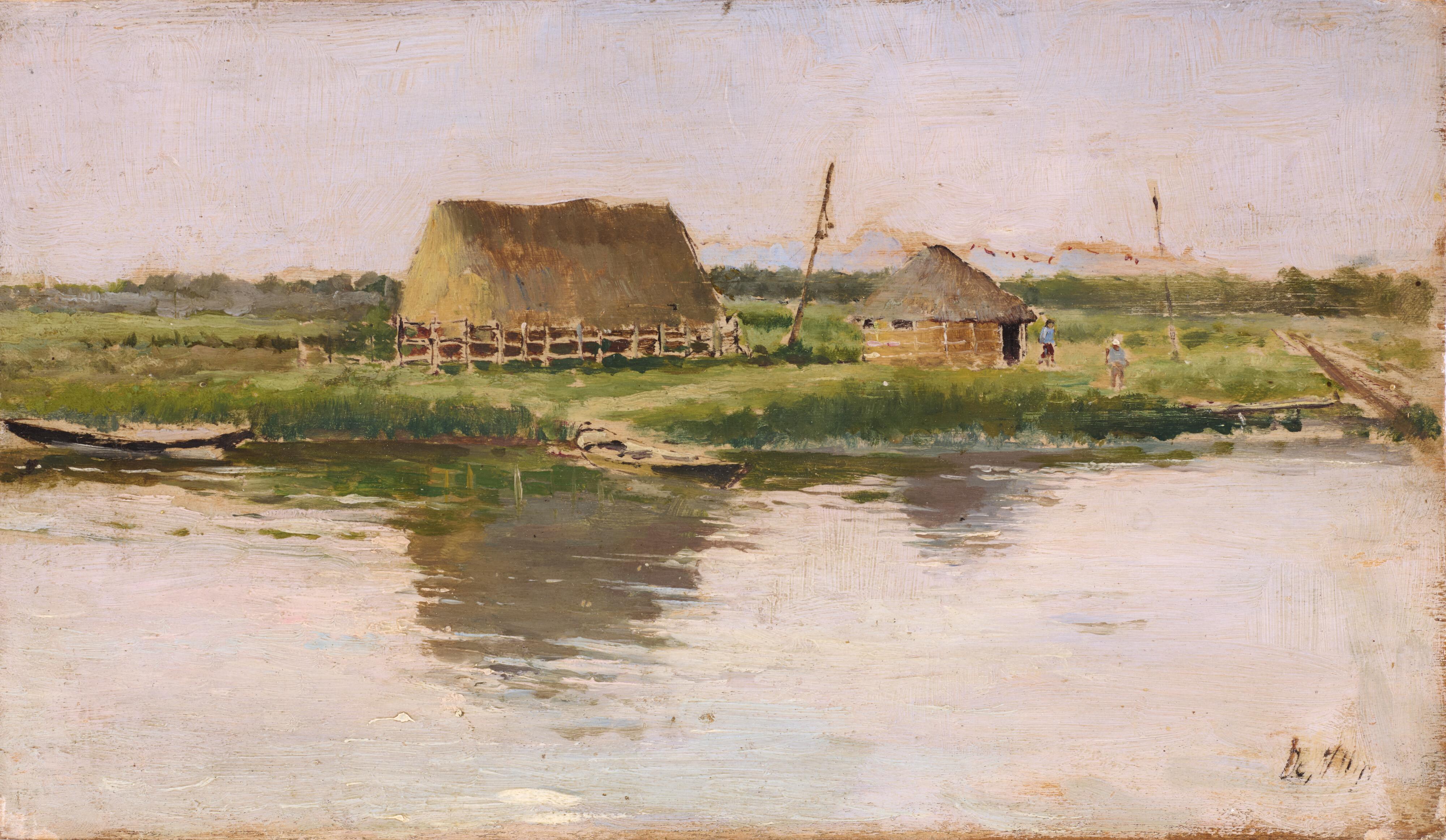 Giuseppe De Nittis - I capanni dei pescatori