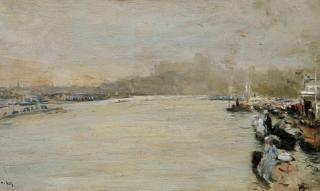 Giuseppe De Nittis - Le Regate sulla Senna