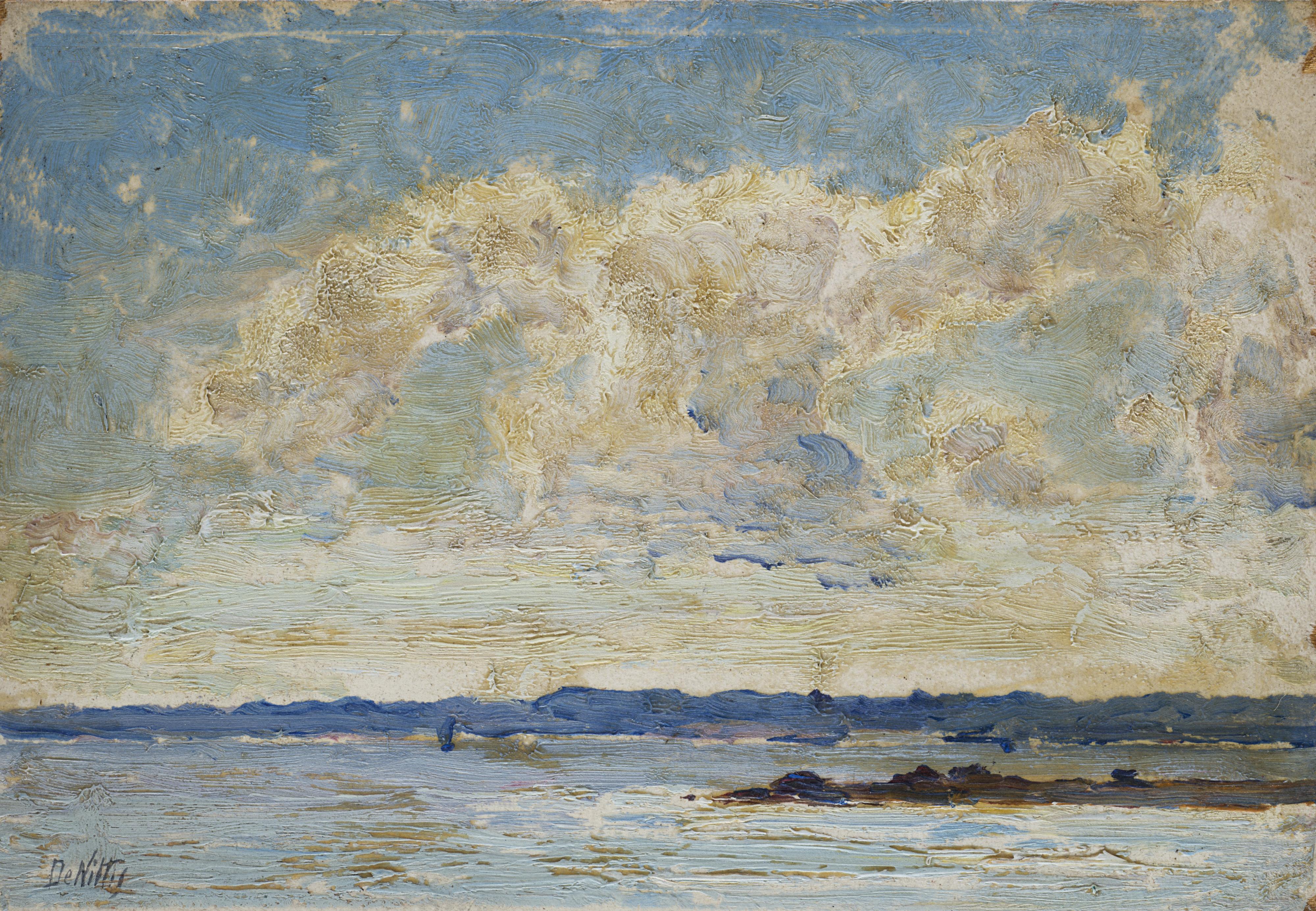 Giuseppe De Nittis - Nubi sul mare