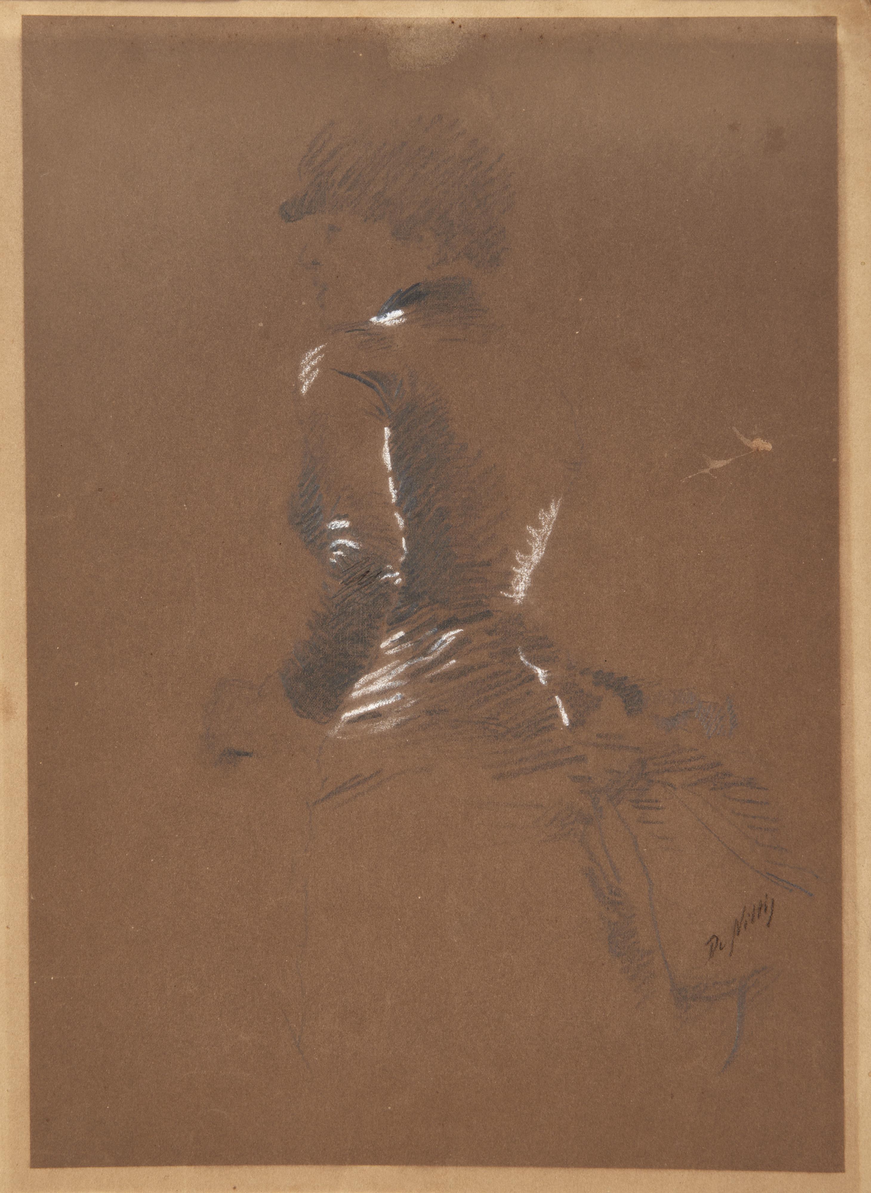 Giuseppe De Nittis - Studio di figura