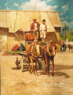 Giuseppe Gheduzzi - Mercato arabo