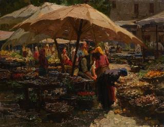 Giuseppe Gheduzzi - Mercato di Porta Palazzo